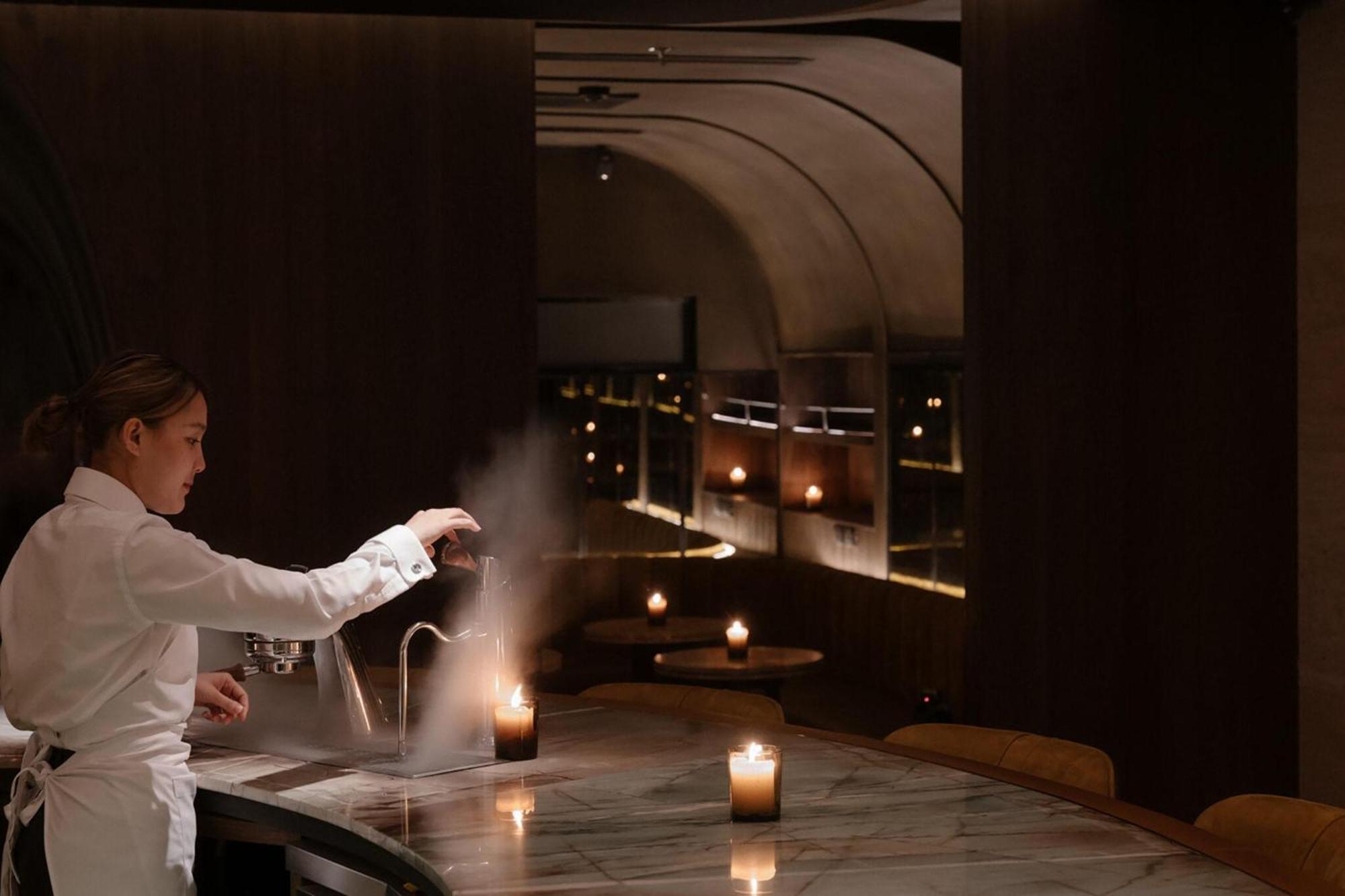 The Salil Hotel Riverside بانكوك المظهر الخارجي الصورة The bar at the restaurant