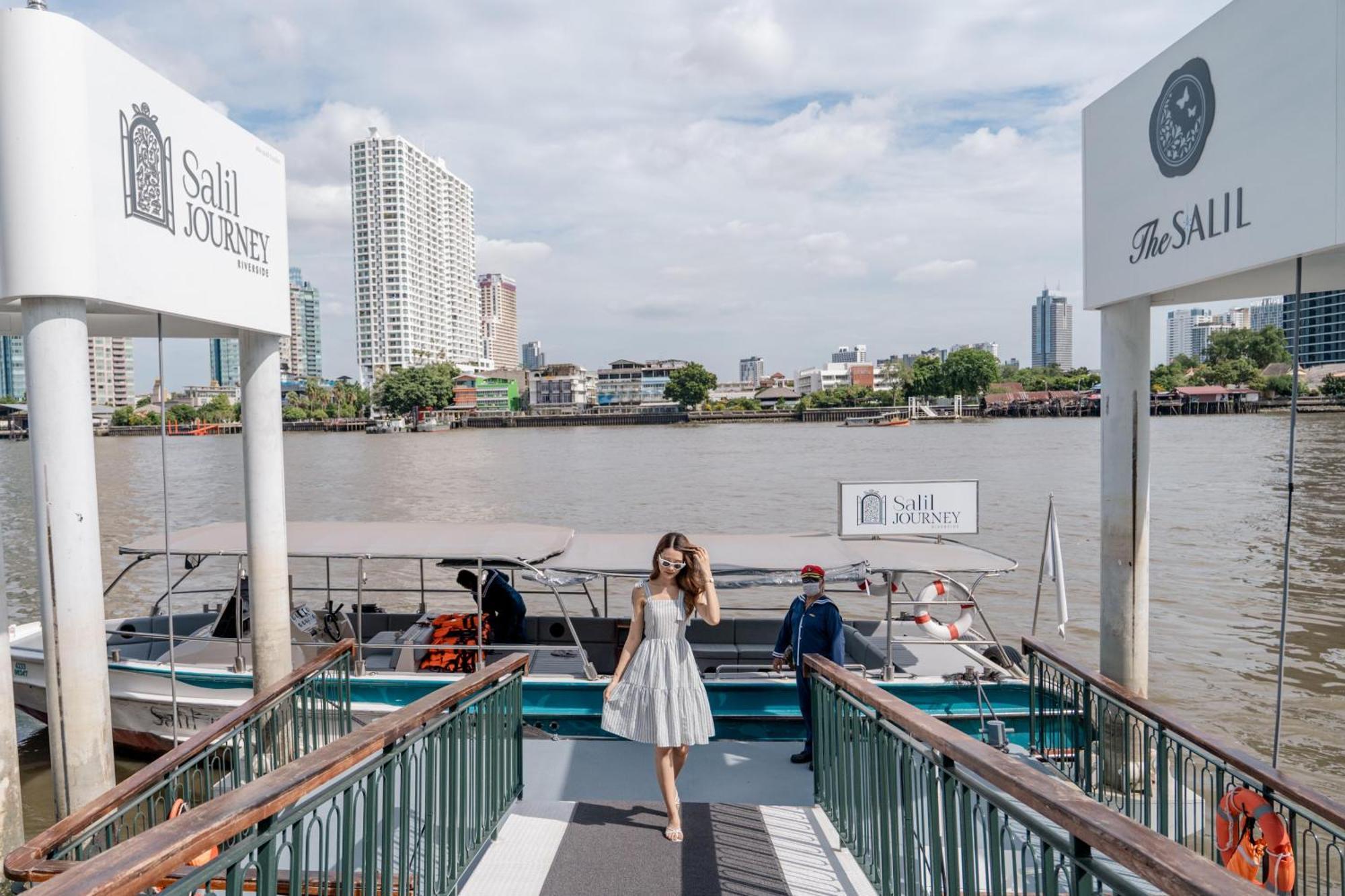 The Salil Hotel Riverside بانكوك المظهر الخارجي الصورة The River City pier